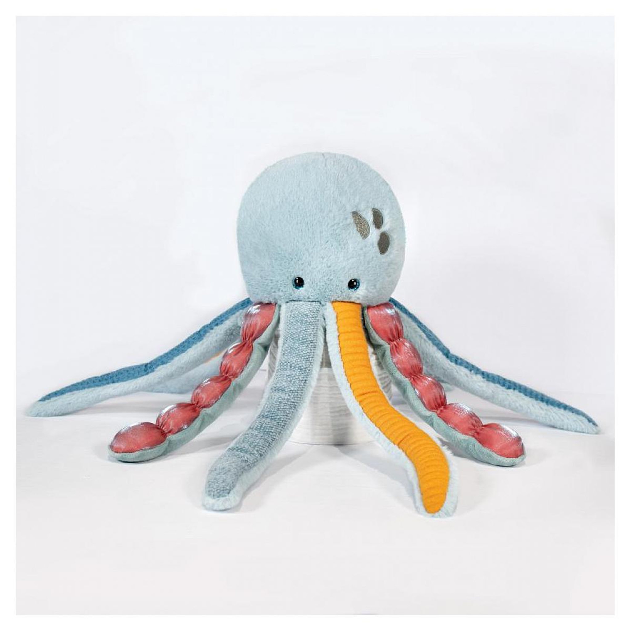 Voir la diapositive 3 : Histoire D'Ours Peluche meduse multicolore - 40 cm