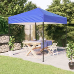 VIDAXL Tente de reception pliable Bleu 3x3 m