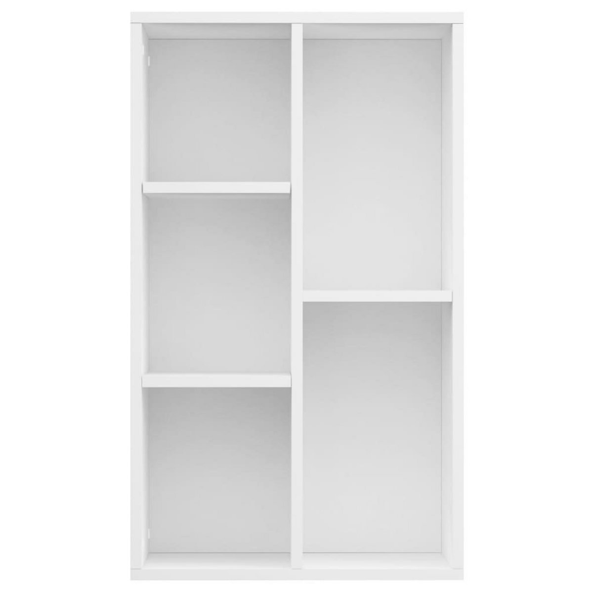 VIDAXL Bibliotheque/Buffet Blanc 50x25x80 cm Bois d'ingenierie