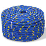 VIDAXL Corde de bateau Polypropylene 6 mm 500 m Bleu