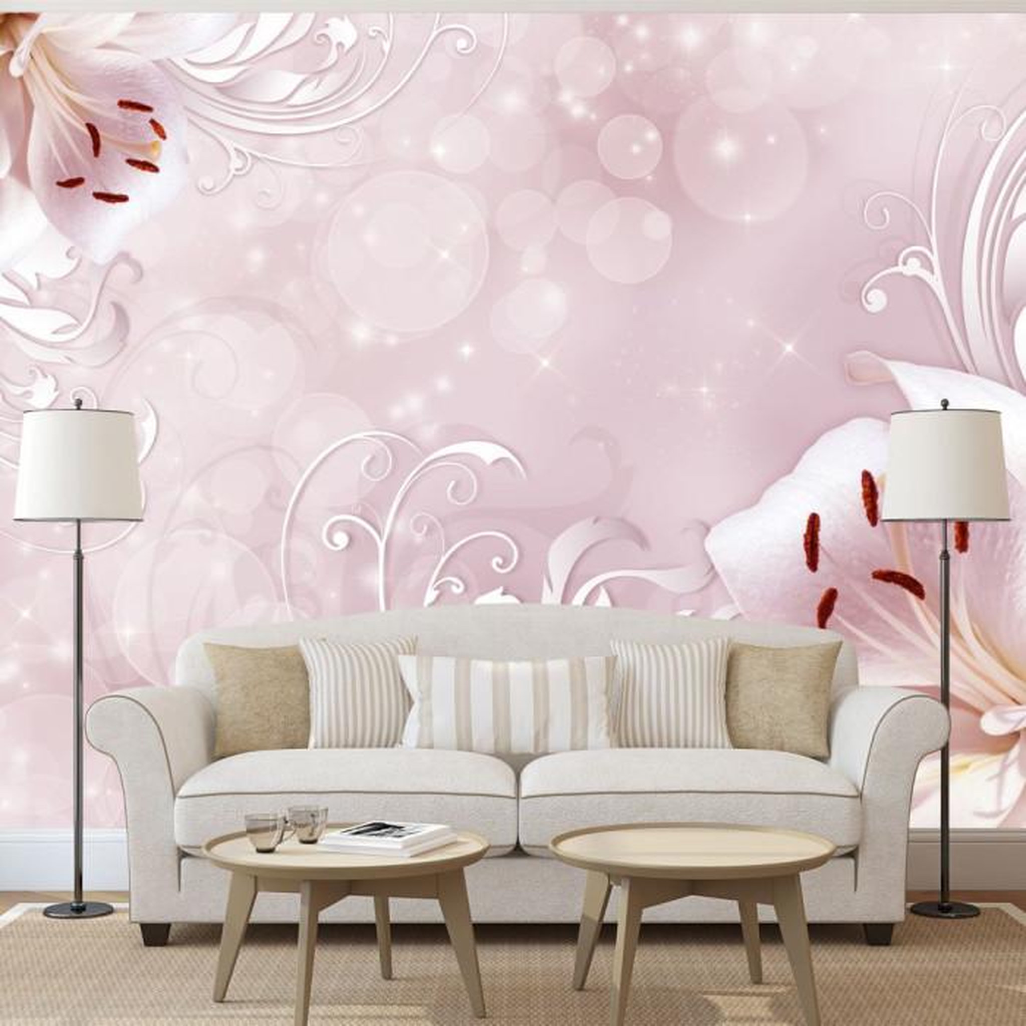 Paris Prix Papier Peint  Tale of Tenderness. Coloris disponibles : Multicolore