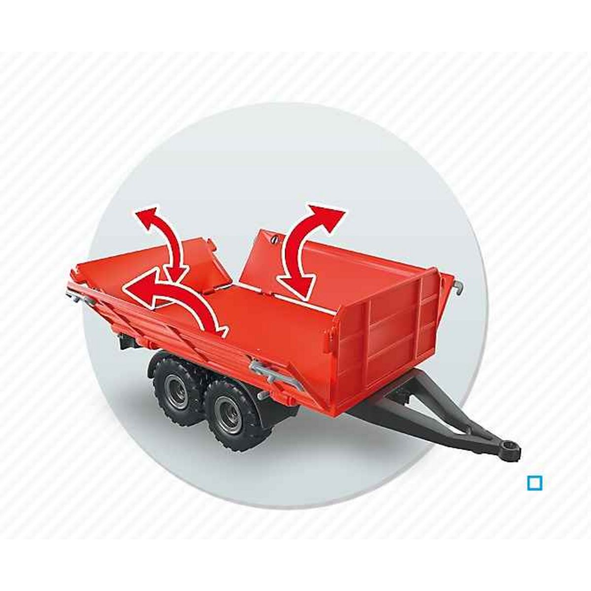 PLAYMOBIL 6130 - Country - Tracteur avec pelle et remorque