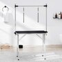 Voir la diapositive 1 : VIDAXL Table de Toilettage Ajustable pour Chiens Chats 2 Potences