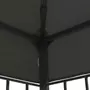 VIDAXL Tonnelle avec guirlande lumineuse a LED 3x4 m Anthracite