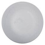 SECRET DE GOURMET Lot de 6 Assiettes Plates  Jeanne  27cm Blanc
