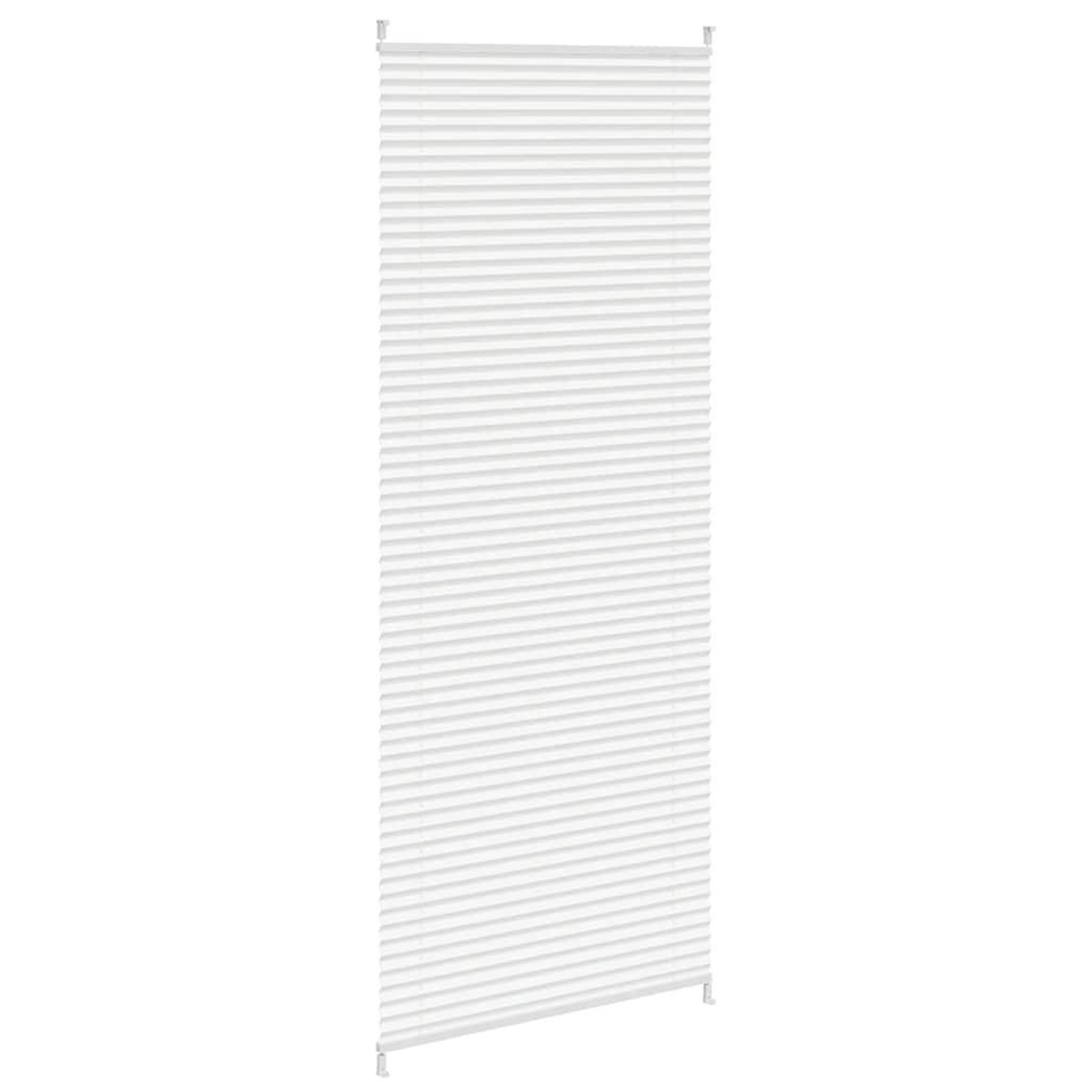 Voir la diapositive 4 : VIDAXL Store plisse 70x200 cm blanc