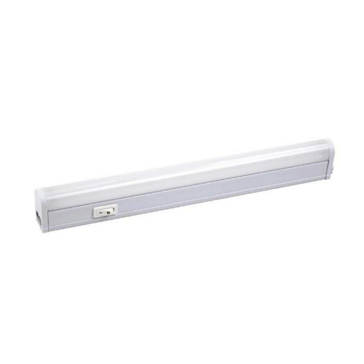 MARKET24 Tube LED EDM Aluminium Blanc (6400K)