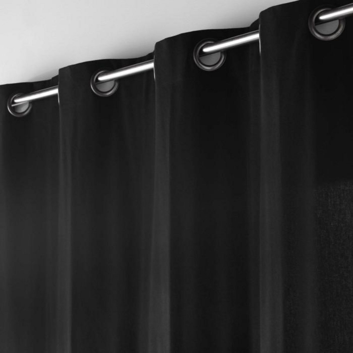 Paris Prix Rideau à Œillets  Twily  135x180cm Noir