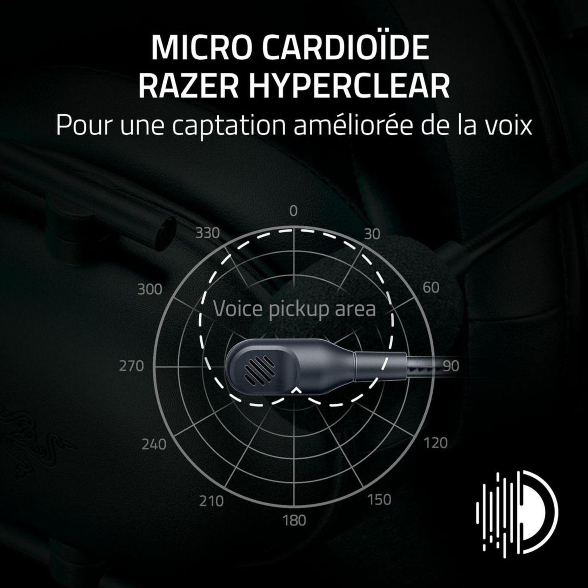 Voir la diapositive 5 : Razer Casque gamer BlackShark V2 X  Xbox Blanc