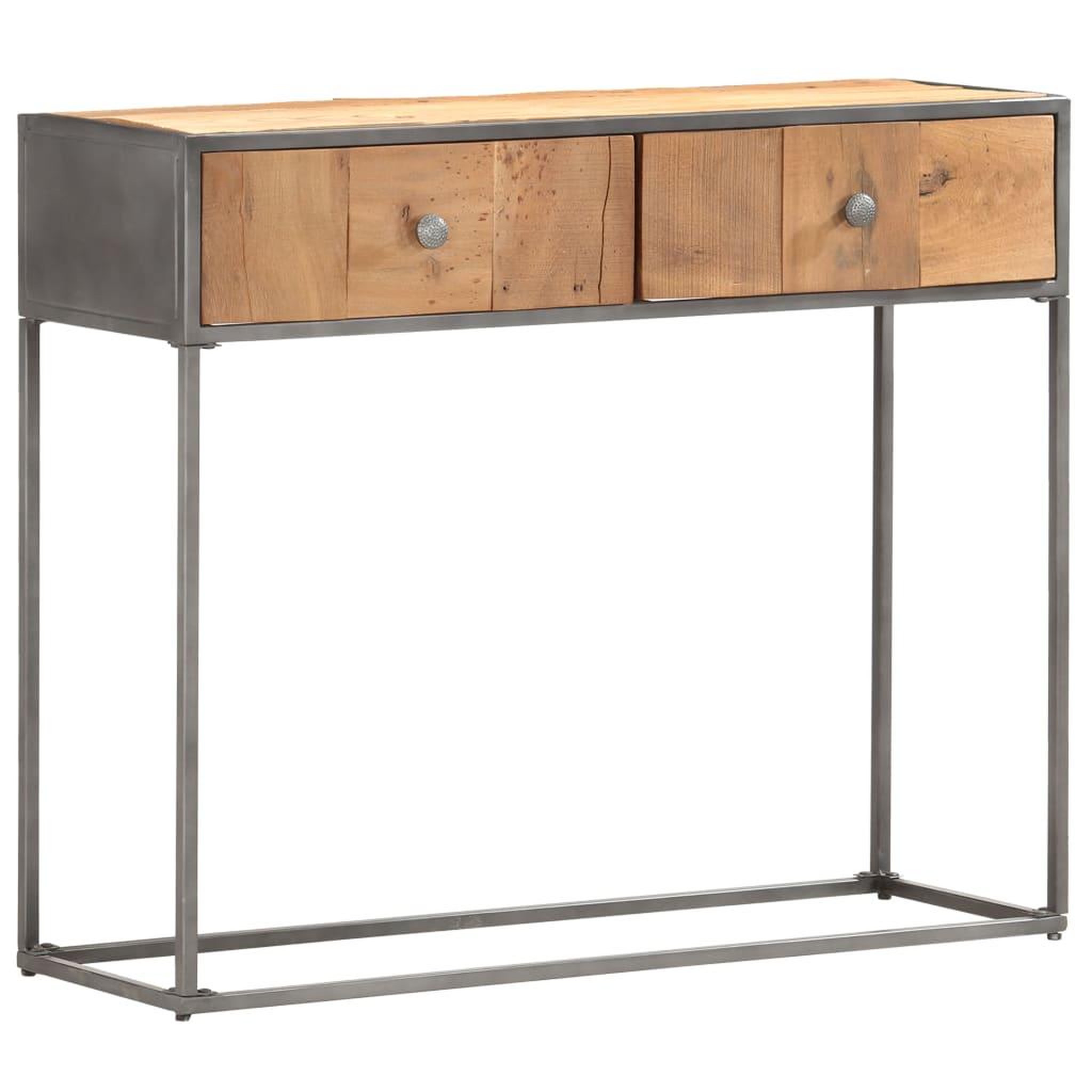 Voir la diapositive 1 : VIDAXL Table console 90x30x75 cm Bois de recuperation massif