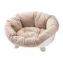 Voir la diapositive 5 : Ferplast Corbeille - FERPLAST - SOFA THRONE 4 - Avec coussin - Blanc