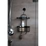 Voir la diapositive 4 : Wenko Etagère de douche à suspendre indus Classic - L. 26 x H. 47 cm - Noir