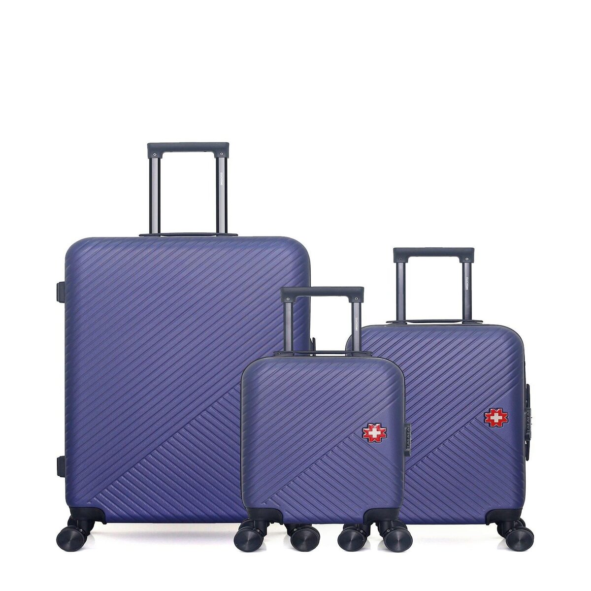 SWISS KOPPER SWISS KOPPER - LOT DE 3 - Valises grand format, cabine et cabine XXS SPIEZ