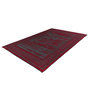 Voir la diapositive 2 : Paris Prix Tapis Tissé à Poils Plats Rétro  Kalevi  Rouge