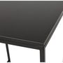 Voir la diapositive 4 : Paris Prix Table d'Appoint Design  Relia  103cm Noir