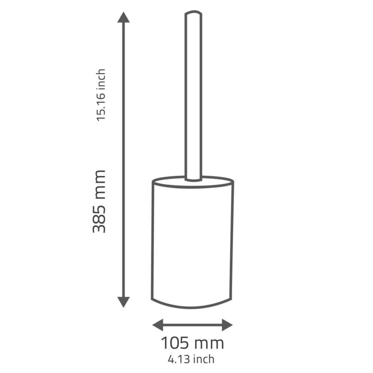 RIDDER RIDDER Brosse de toilette Disco Rouge