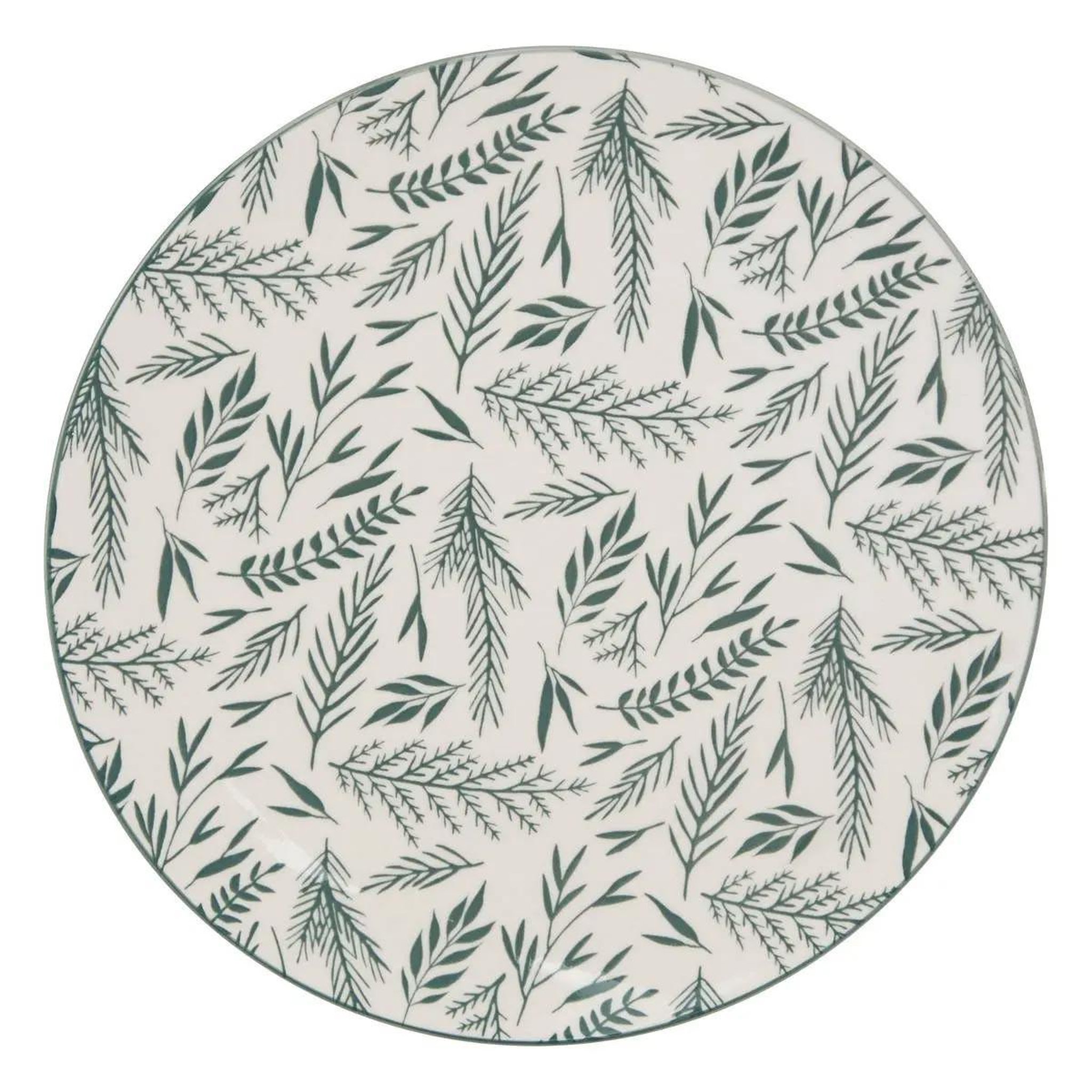 Voir la diapositive 2 : SECRET DE GOURMET Service de table 12 pièces  agathe  26cm vert