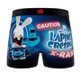 Voir la diapositive 4 : FREEGUN Lot de 3 boxers enfant Lapins Crétins