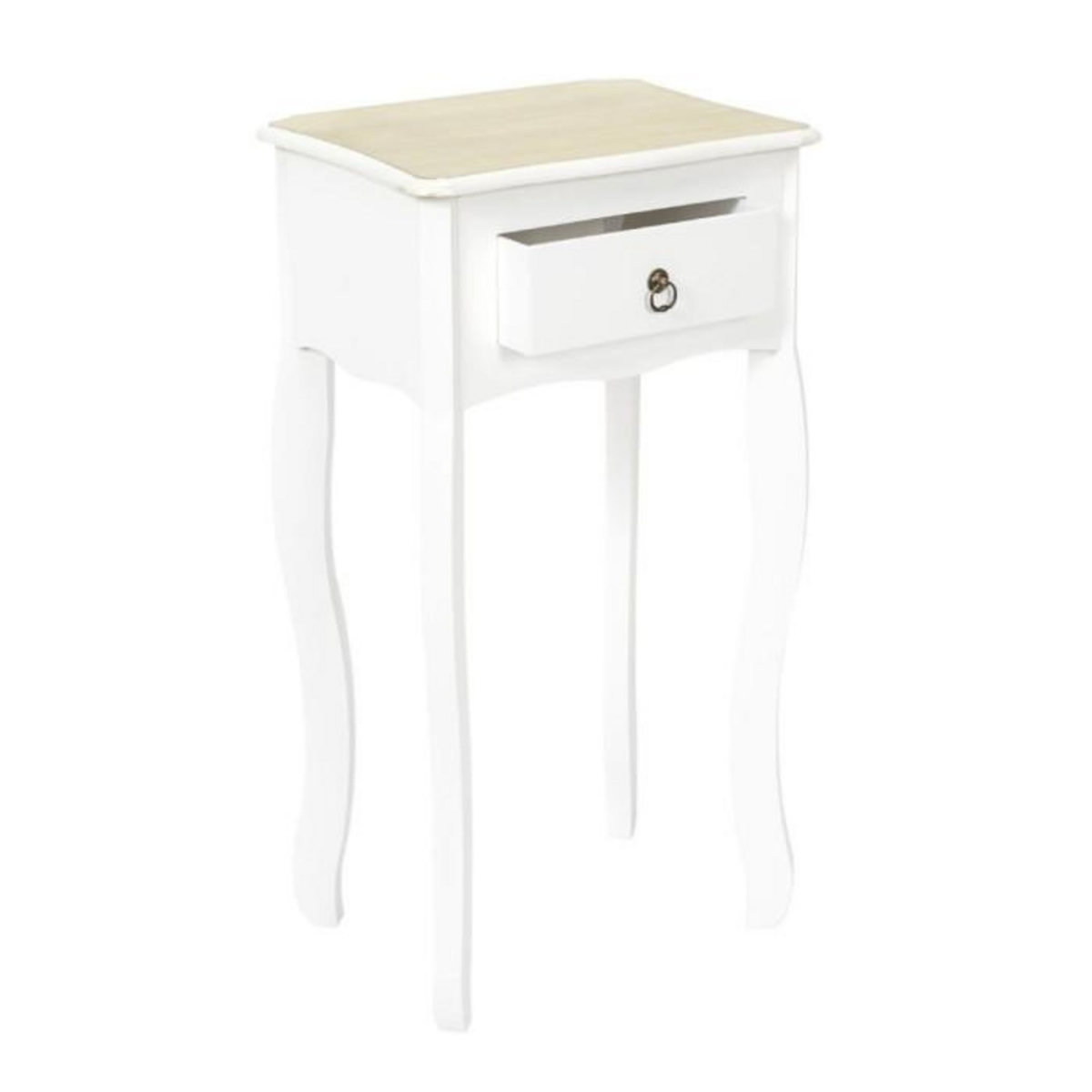 Paris Prix Lot de 2 Sellettes  Victoria  75cm Blanc