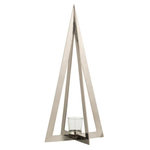 Paris Prix Photophore en Métal Design  Arbre  58cm Argent