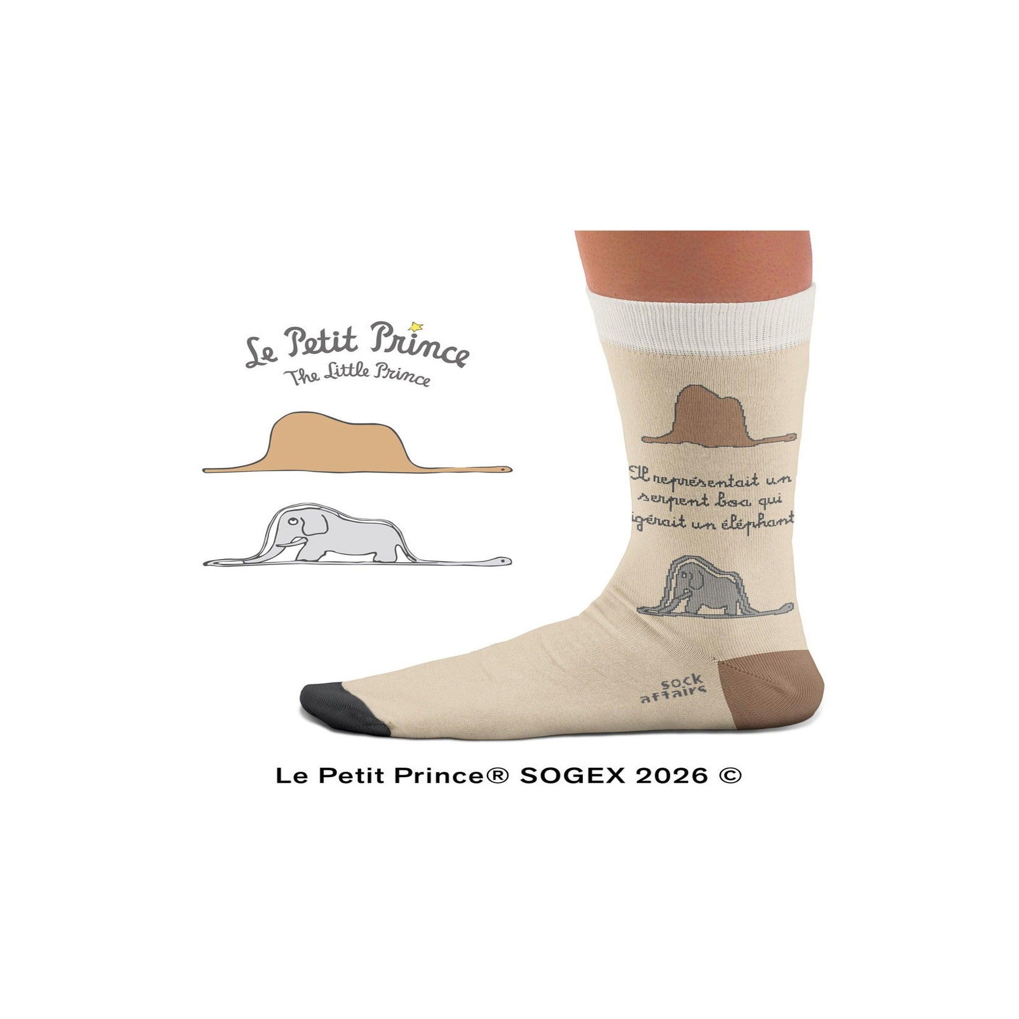 Voir la diapositive 3 : SOCK AFFAIRS Chaussettes l'éléphant, le petit prince