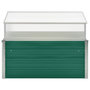 Voir la diapositive 4 : VIDAXL Serre Vert 100x100x77 cm Acier galvanise