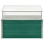 Voir la diapositive 4 : VIDAXL Serre Vert 100x100x77 cm Acier galvanise