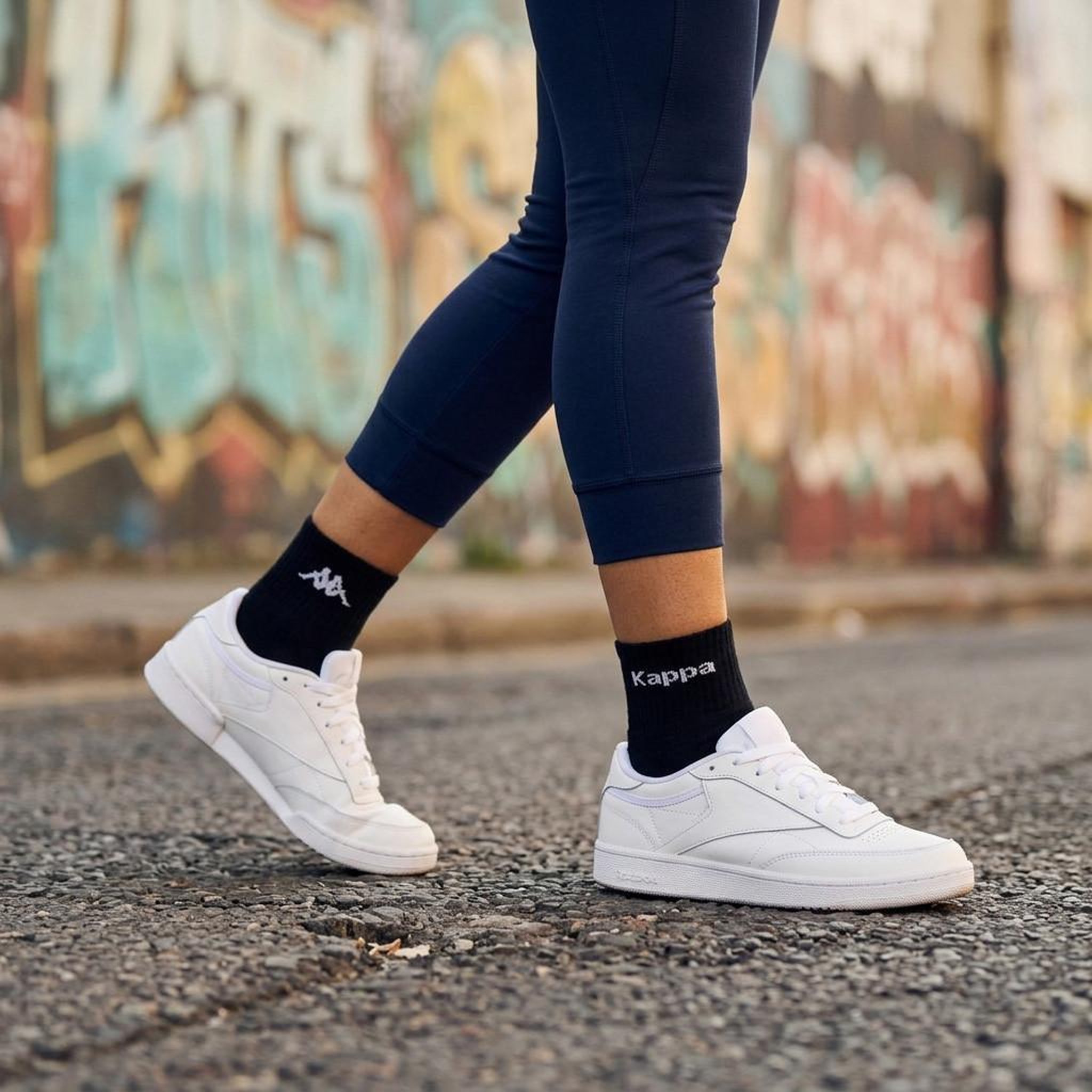 Voir la diapositive 3 : KAPPA Pack de Chaussettes Femme Quarter KAPPA (Lot de 6)