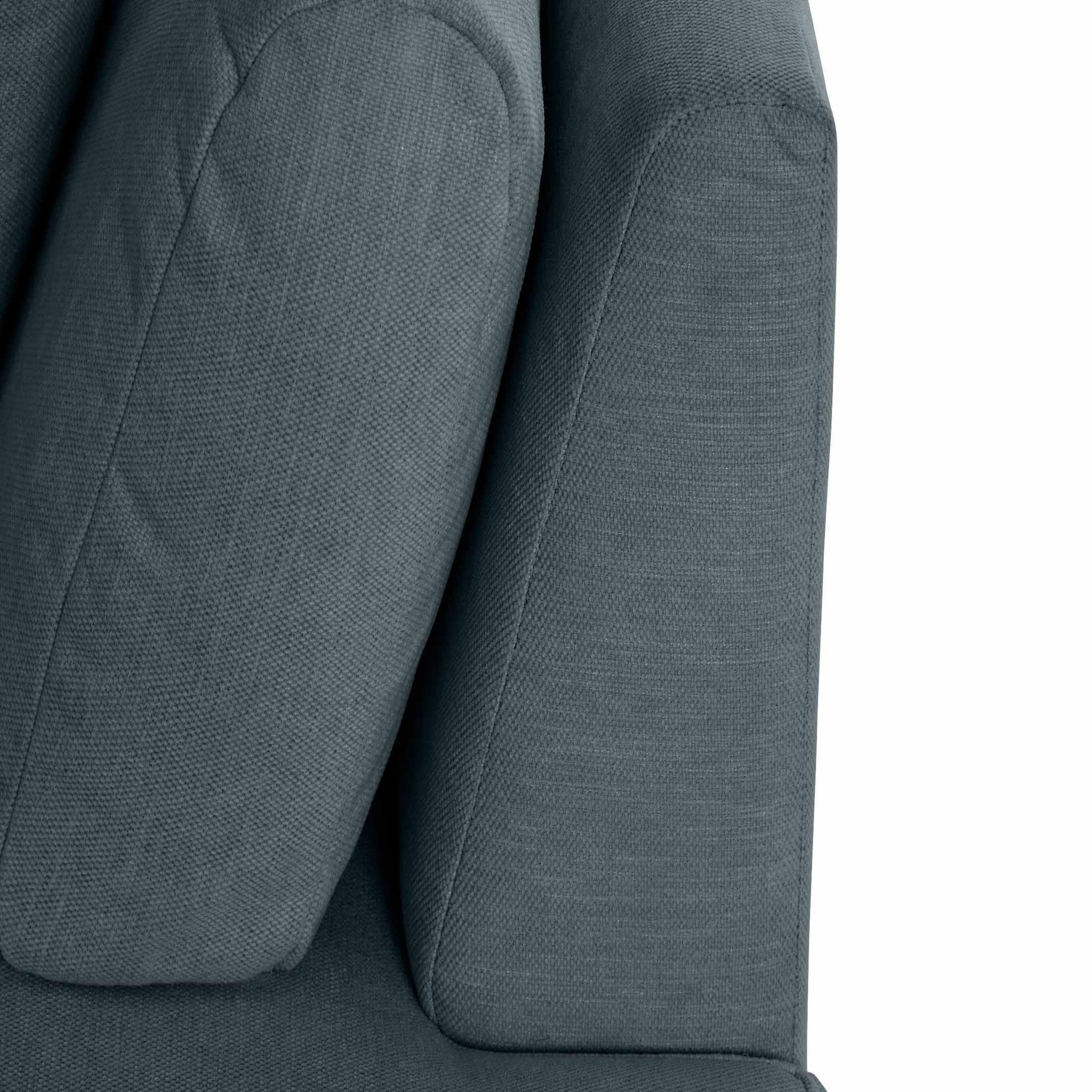 Voir la diapositive 6 : LISA DESIGN Santorini - module d'assise droit - en tissu texturé