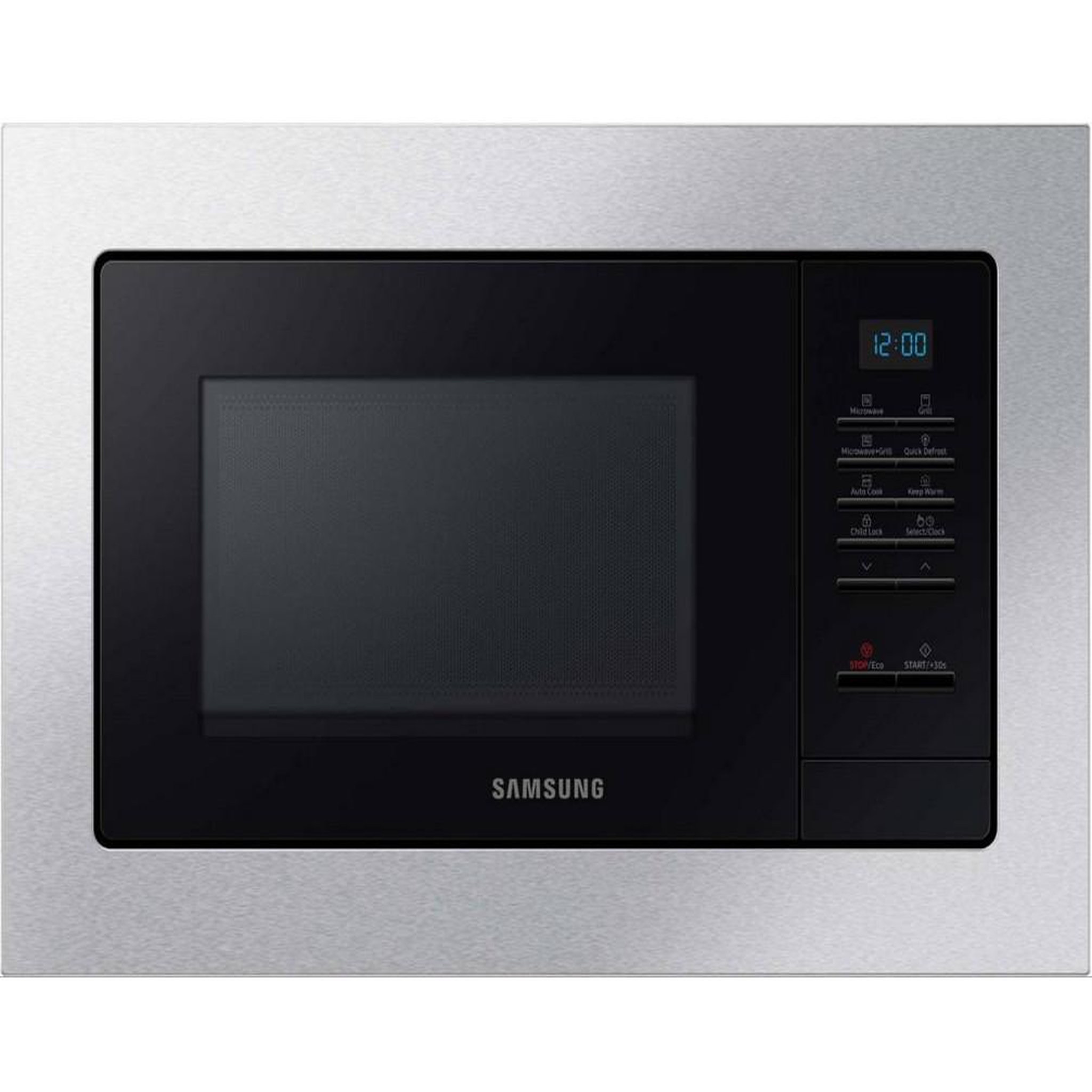 Samsung Micro-ondes grill encastrable 20l 850w inox - mg20a7013ct