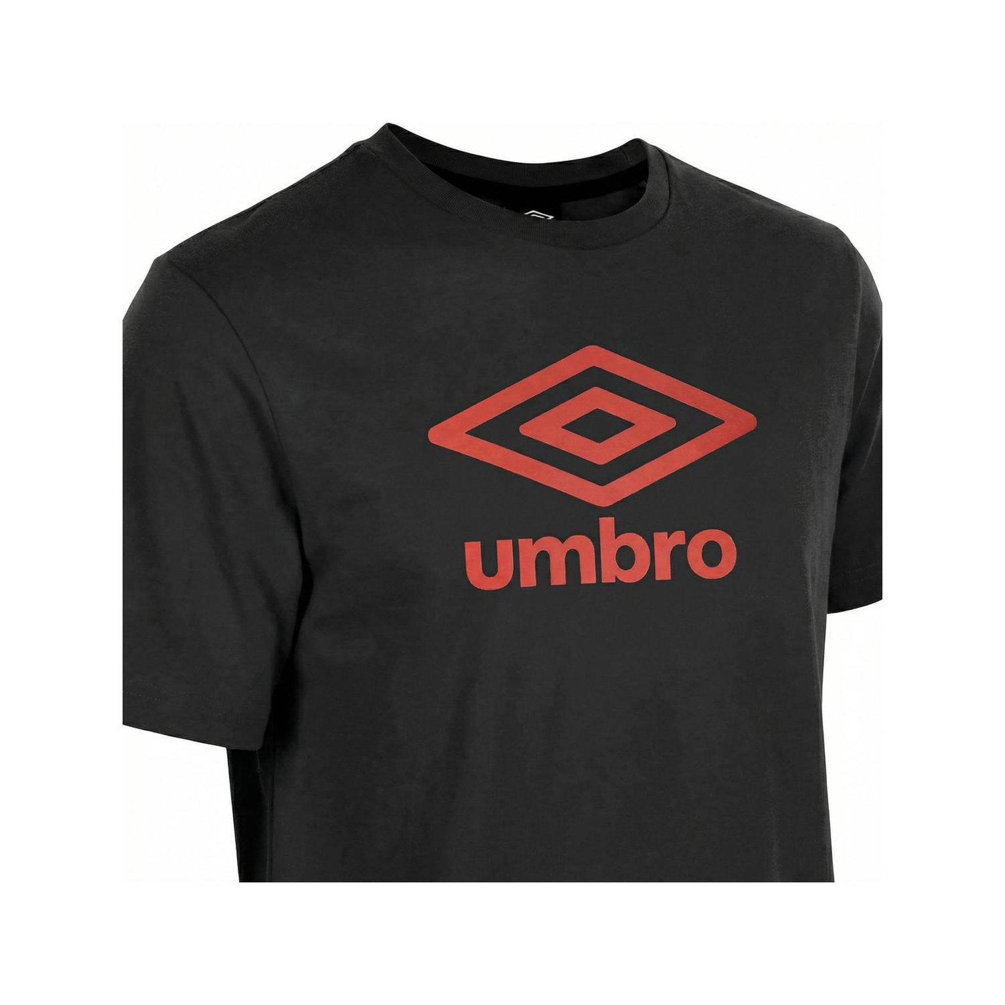 Voir la diapositive 2 : UMBRO Tee shirt homme col rond en coton 160gsm et logo imprimé 729280