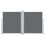 Voir la diapositive 4 : VIDAXL Auvent lateral retractable Anthracite 140 x 600 cm