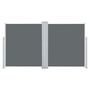 Voir la diapositive 4 : VIDAXL Auvent lateral retractable Anthracite 140 x 600 cm
