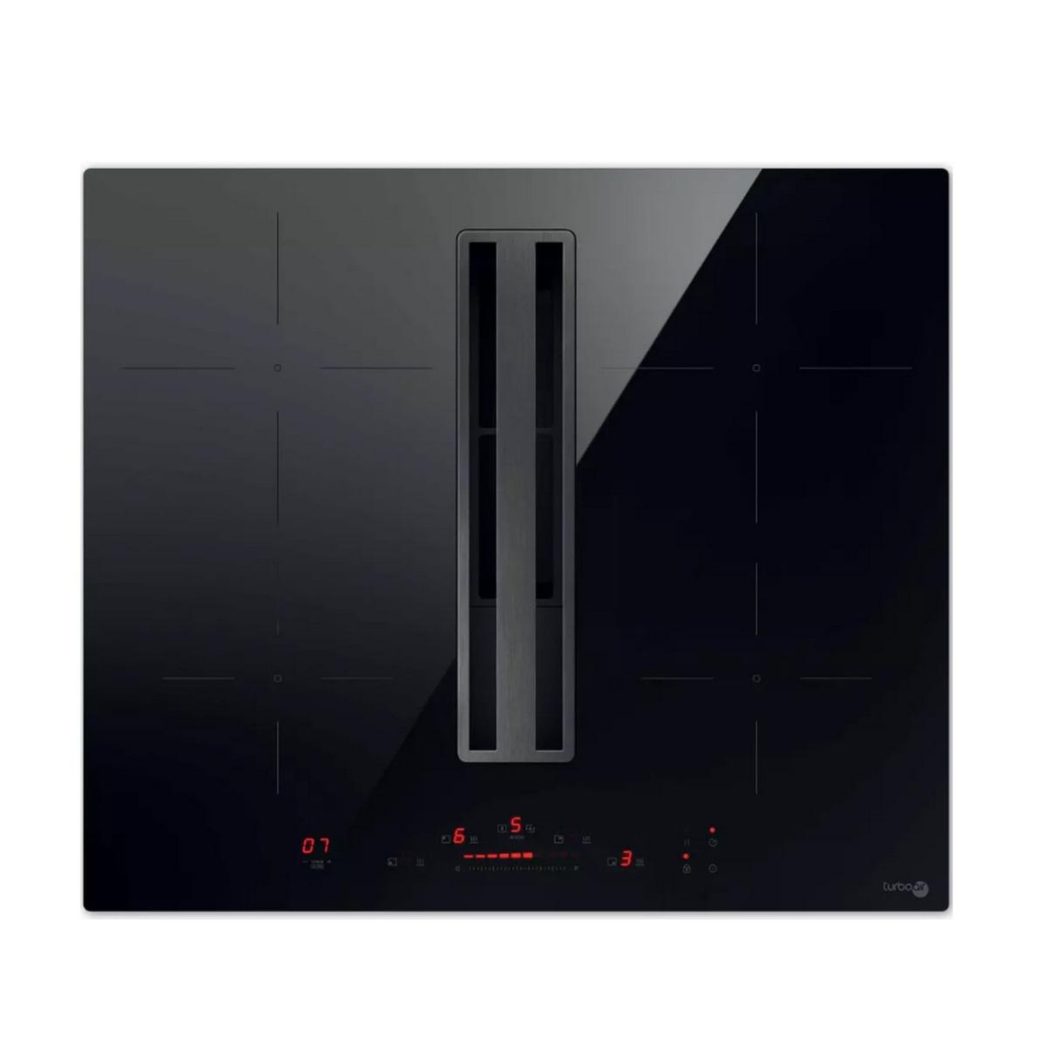 TURBOAIR Table de cuisson aspirante induction 60cm 4 feux 7400w - impulsobla60