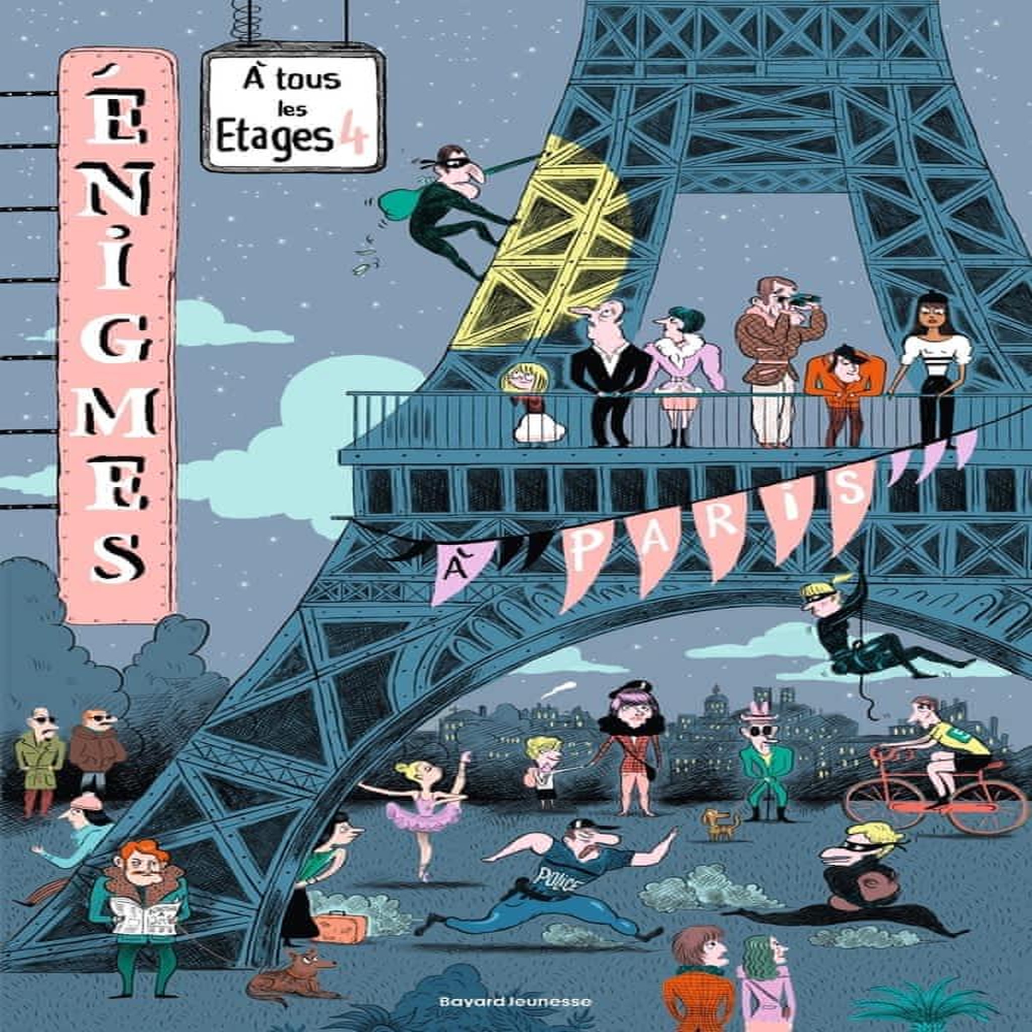 ENIGMES A TOUS LES ETAGES. TOME 4, A PARIS, Martin Paul