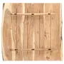 VIDAXL Dessus de table Bois d'acacia massif 58x(50-60)x3,8 cm