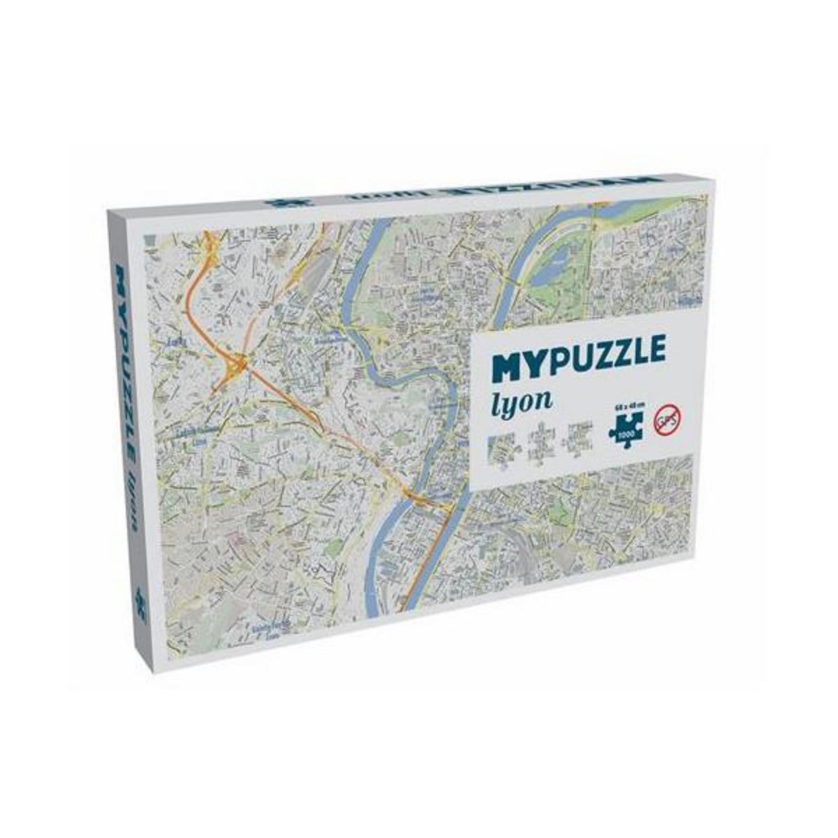 Helvetiq Puzzle Helvetiq Lyon 1000 pièces