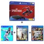 Console PS4 1To Spider-Man + FIFA 19 + Assassin's Creed Odyssey + GTA V