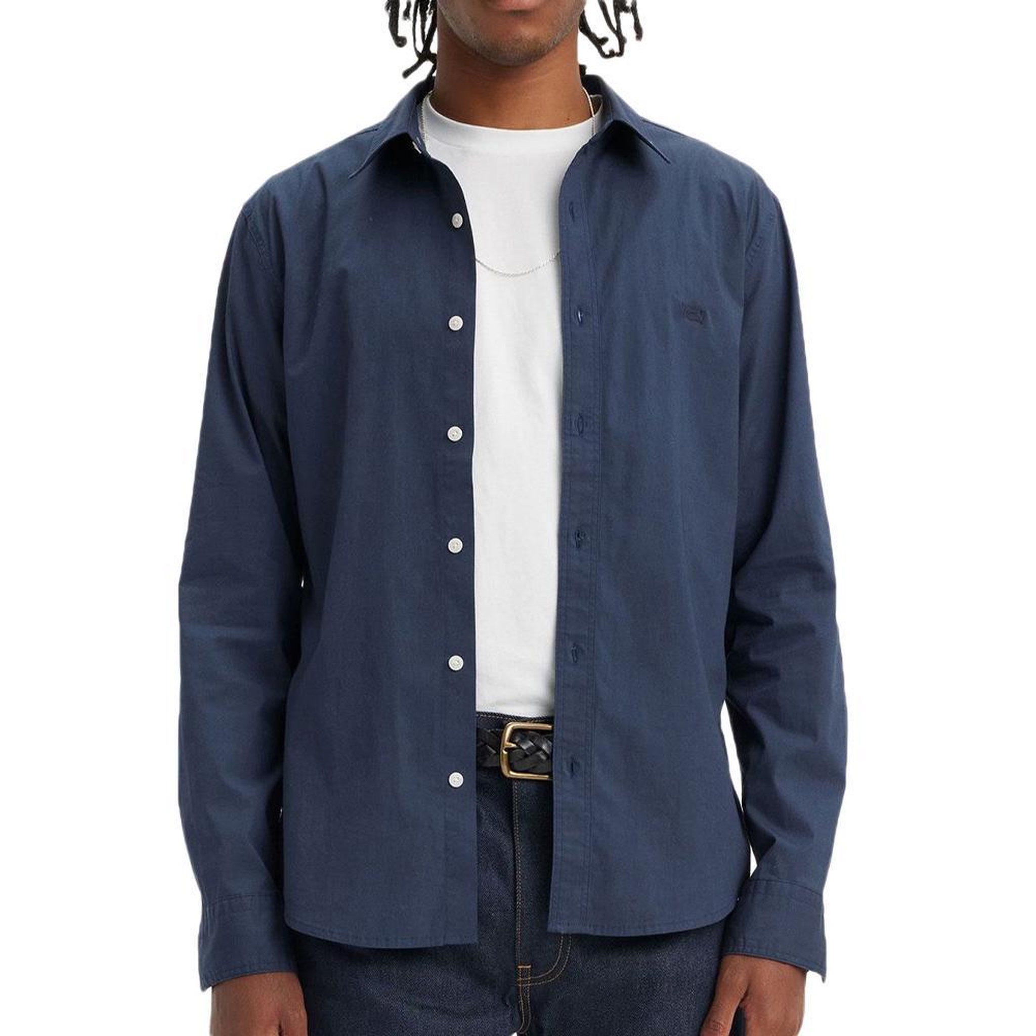 Voir la diapositive 1 : Levi's Chemise Manches Longues Marine Homme Levi's Chemise 86625