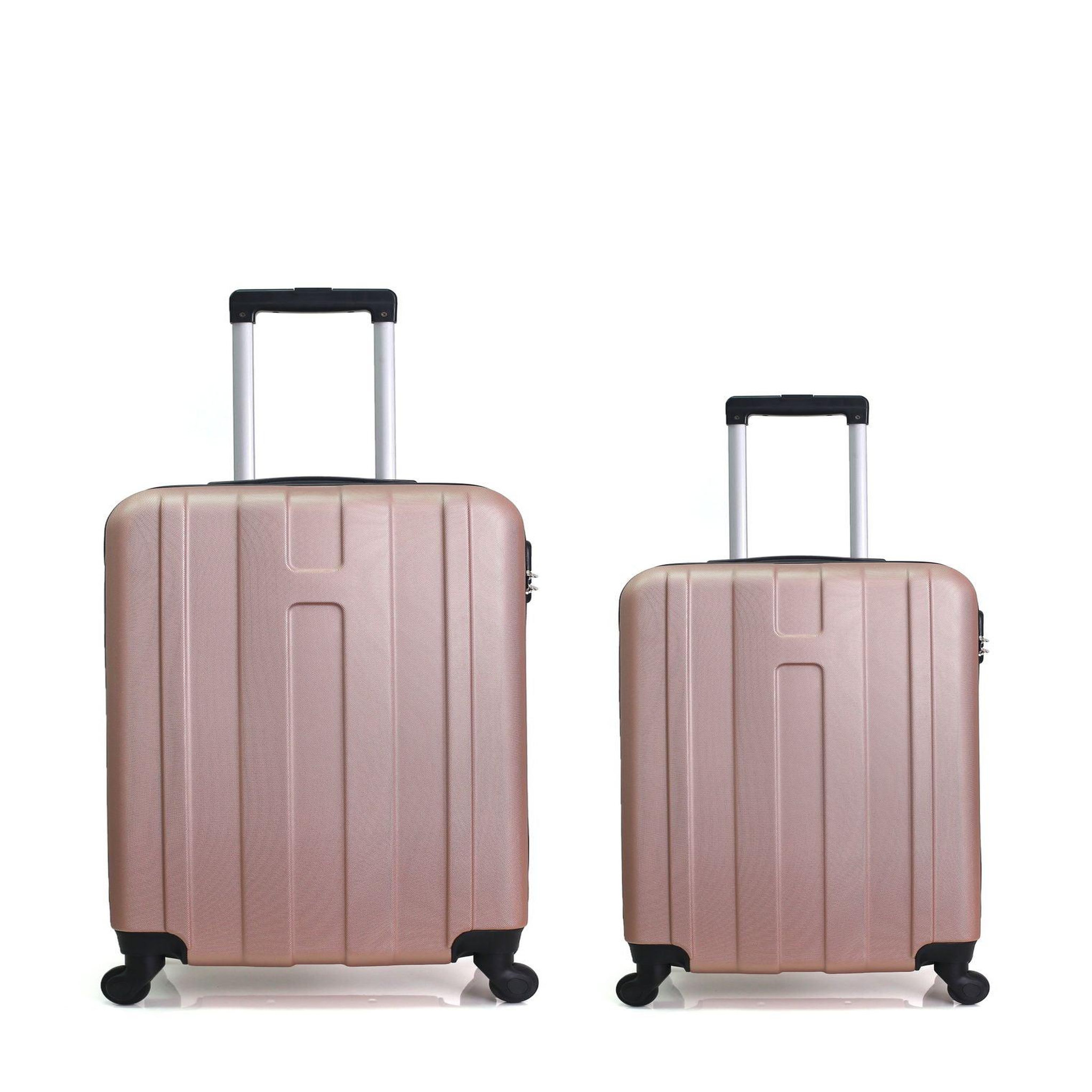 HERO Lot de 2 Valises Rigides Taille Moyenne et Cabine ATLANTA