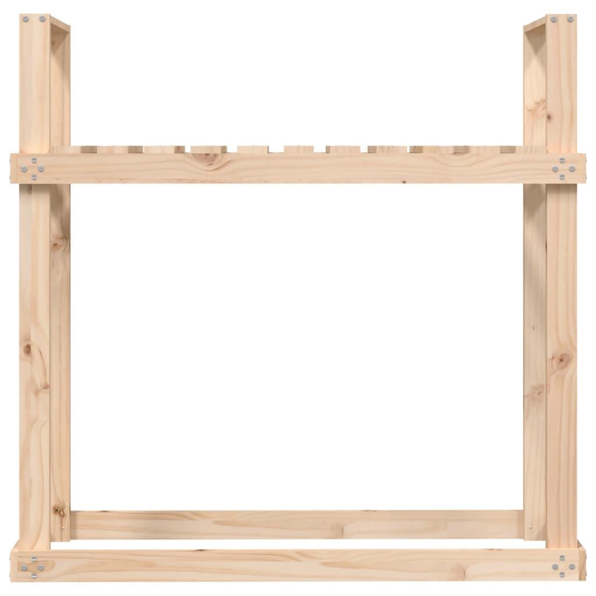 Voir la diapositive 5 : VIDAXL Support pour bois de chauffage 110x35x108,5 cm Bois de pin