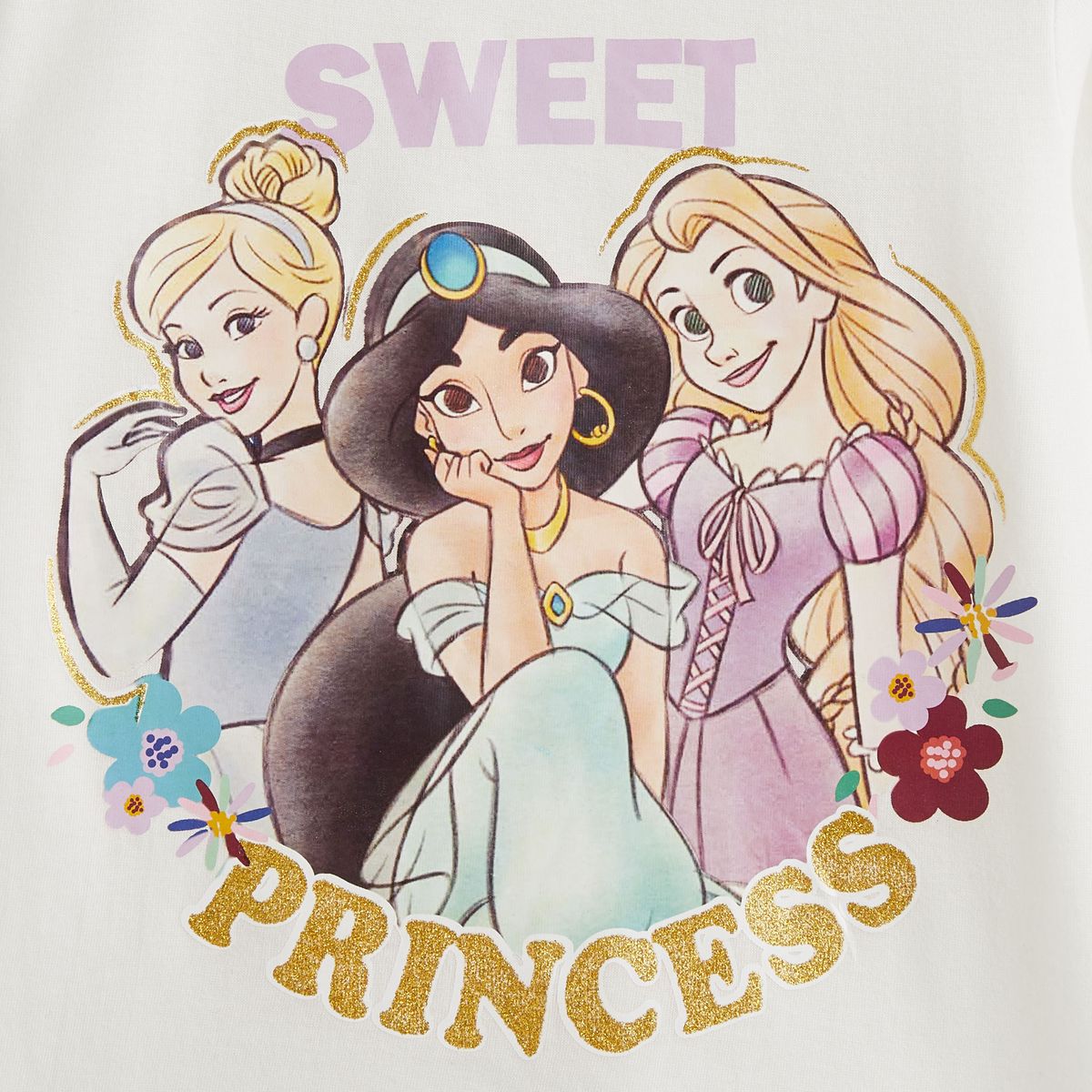 PRINCESSES Sous pull Jasmine fille