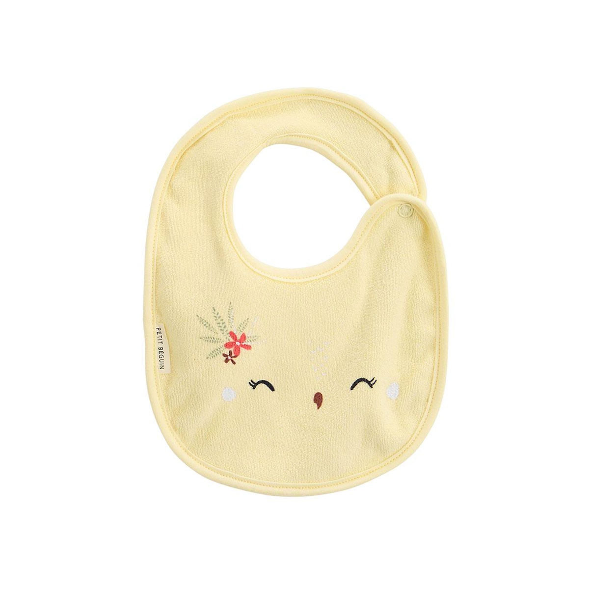 Petit Béguin Lot de 3 bavoirs bébé Badian