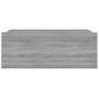 Voir la diapositive 6 : VIDAXL Table de chevet flottante Sonoma gris 40x30x15 cm