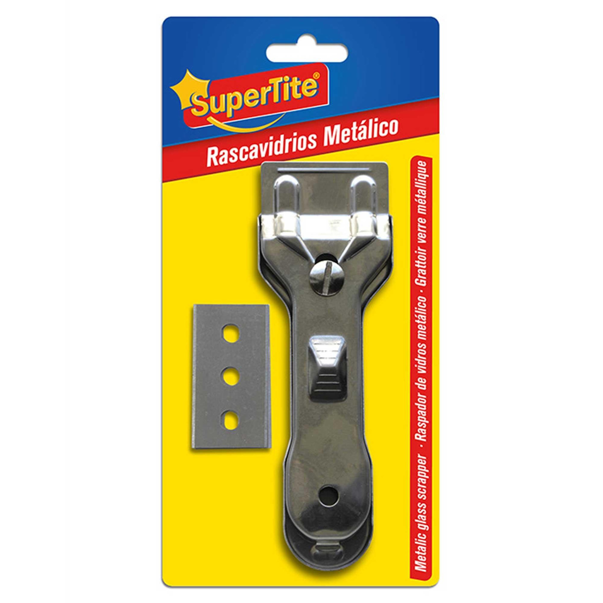 SUPERTITE Grattoir Professionnel SUPERTITE avec Lames Interchangeables
