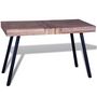 Voir la diapositive 3 : VIDAXL Table Teck recycle