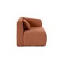 Voir la diapositive 3 : LISA DESIGN Ikare - module d'assise d'angle droit - en tissu