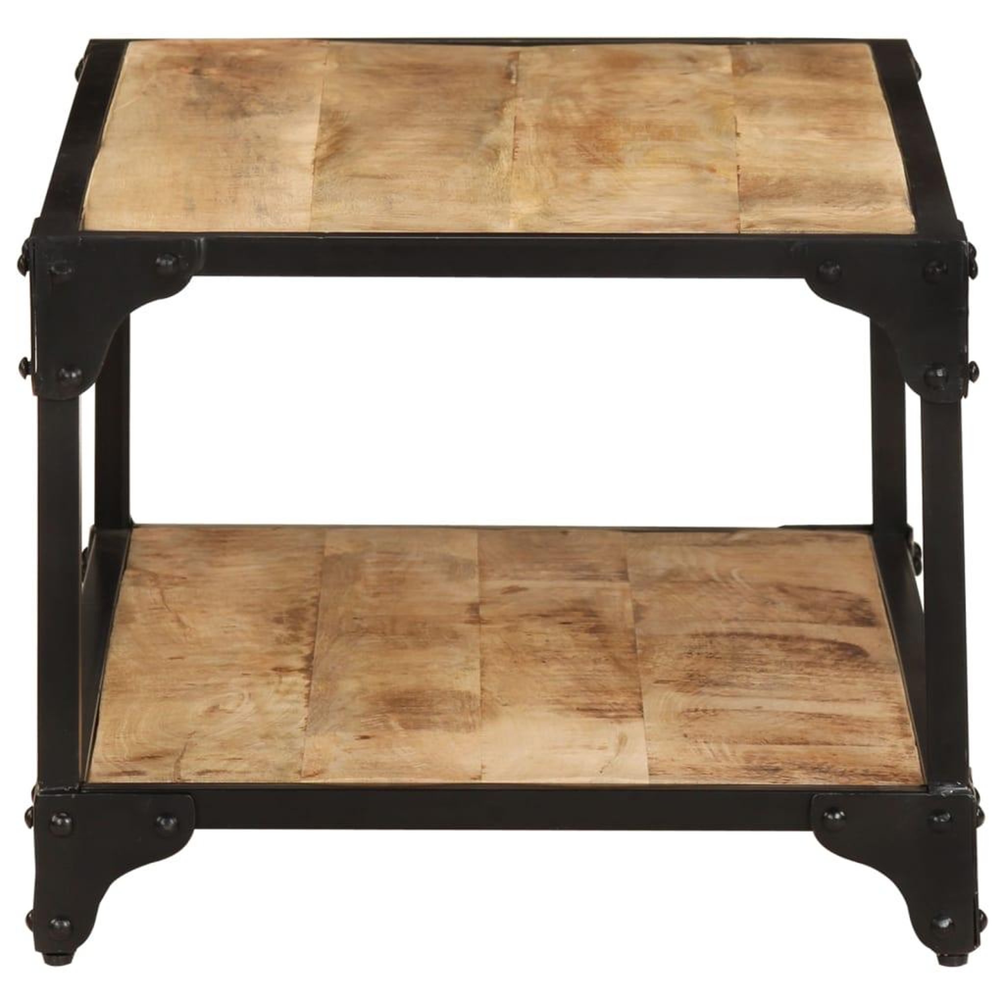 Voir la diapositive 3 : VIDAXL Table basse 90x45x35 cm Bois de manguier massif brut