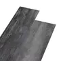 VIDAXL Planches de plancher PVC Non auto-adhesif 5,26 m^2 Gris brillant
