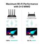 Voir la diapositive 5 : TPLINK TP-Link Routeur WiFi AC 1900Mbps Archer C80, WiFi Bi-bande, routeur wifi puissant avec 5 ports Gigabit